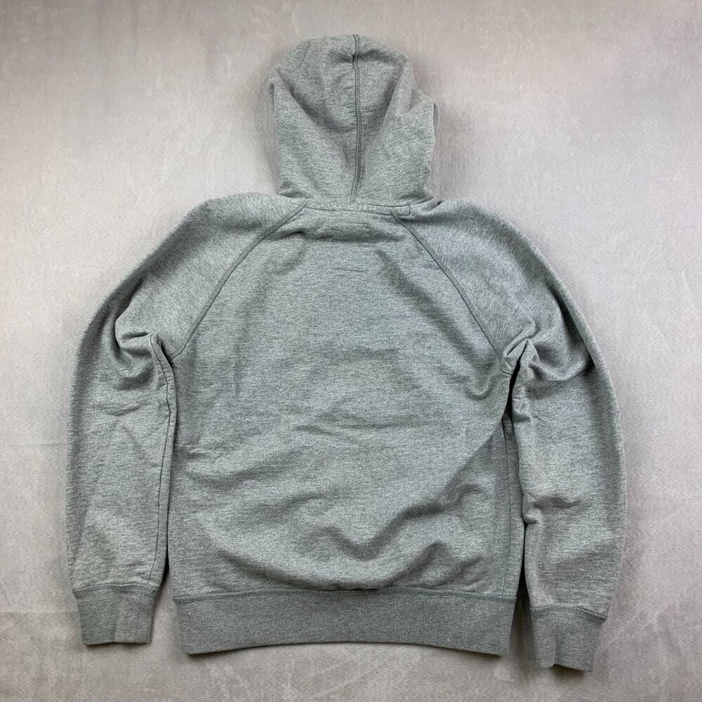 Gap Mens Sweater Small Gray Hoodie Long Sleeve Canada Soft Arch Logo Pullover - Picture 7 of 7